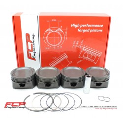 Opel 2.0 16V Turbo C20LET C20XE FCP forged pistons CR 8.5 87mm