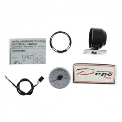 Depo Racing Digital 52mm batteriespannung transparente linse